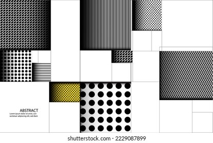 Composition and abstract art. Geometry shape texture abstract vector illustration.