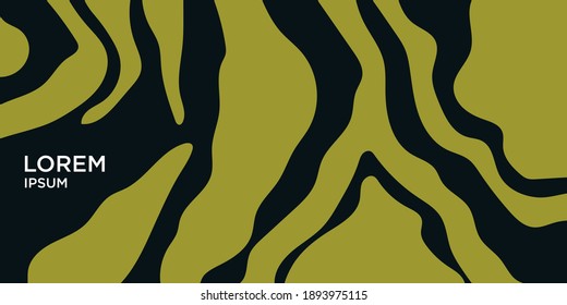 A composition with abstract elements in a popular style. Background for your design. Poster for a blog and website. Fashionable vector illustration.