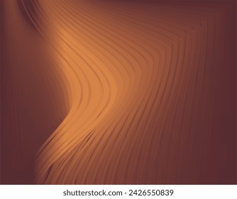 a composition of abstract planes and shapes with gradations of yellow, orange and brown, artistically arranged as background inspiration for visual design