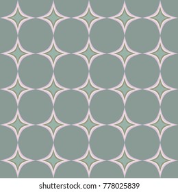 Composition with abstract shapes on blue-gray background, pattern    