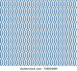 Composition with abstract shapes on light blue background, pattern  