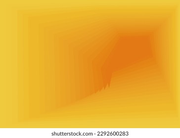 composition of abstract shapes with shades of yellow