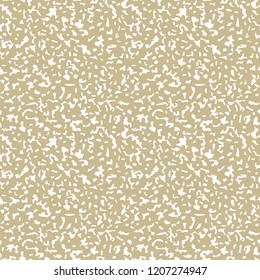 Composition Book Cover Seamless Pattern - Abstract design of beige composition notebook cover