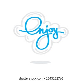 composition with calligraphy 
