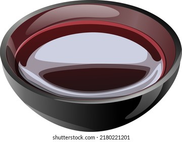 composition in ceramic saucers of different sauces and spices. peppercorns, coriander, parsley, ketchup, mayonnaise, soy sauce, plum, sweet and sour, spicy, sauce with finely chopped herbs. Herbs