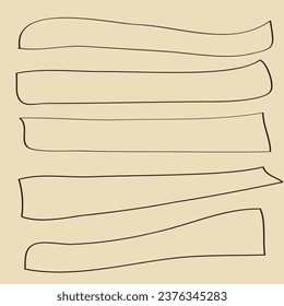 Composition of chaotic black lines and dots. Abstract figures in a modern style
