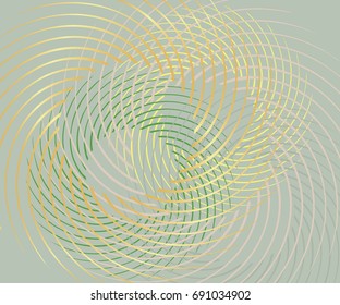 Composition with colorful abstract shapes on a light background