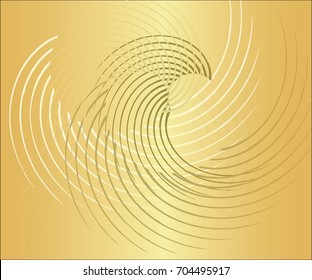 Composition with colorful abstract shapes on the gradient  background