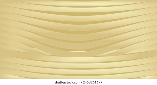 composition of curved lines and abstract geometric fields with gradient colors of gold and brown as visual design inspiration