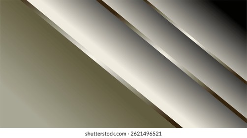 uma composição de linhas diagonais, planos e formas geométricas com gradações de marrom, ouro e preto que dá uma impressão elegante e luxuosa como inspiração para projetos de belas artes