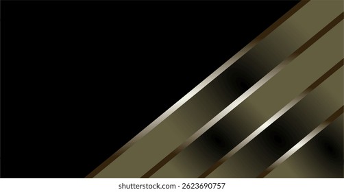 a composition of diagonal lines, planes and geometric shapes with gradations of brown, gold and black that gives an elegant and luxurious impression as inspiration for fine art designs