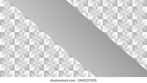 composition of empty space with gradient gray as a background for placing text or images in visual communication designs and geometric fields as artistic support