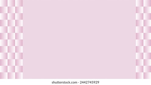 the composition of empty space with light violet as a background for placing text or images in visual communication designs as well as geometric fields as artistic support