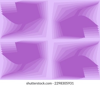 the composition of fields and colors nuanced purple violet