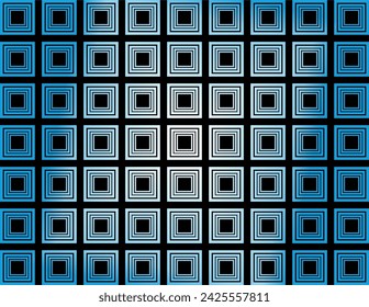 composition of geometric lines and planes with blue tones as a background design for visual design needs