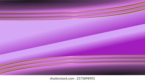 composition of geometric lines and planes with gradient colors of violet and purple as inspiration for visual design needs