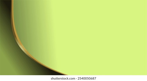 composition of geometric lines and planes with green gradations as a background design for visual art or motifs in disposable art