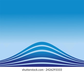 composition of geometric lines and planes with green-yellow color gradations as one of the necessary background elements in a visual design