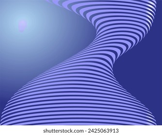 Zusammensetzung geometrischer Linien und Ebenen mit hellen und blauen Farben als Hintergrunddesign in grafischen visuellen Elementen und für andere visuelle Designanforderungen