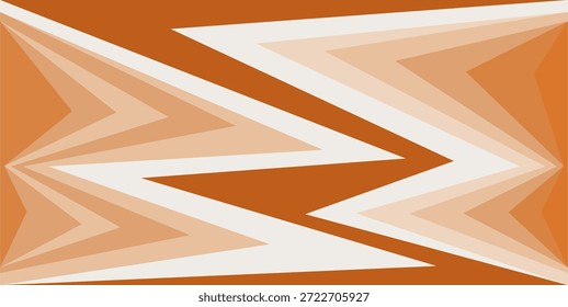 Composition of geometric lines and planes with orange gradients as a background design for visual art or motif for disposable art.