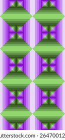 composition of geometric lines and planes with purple and green tones as a background design for visual design needs