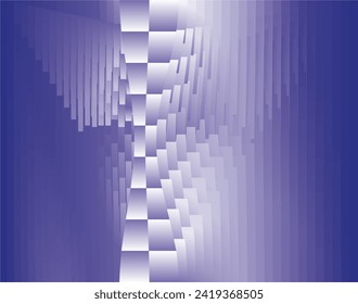 composition of geometric planes with blue gradients as inspiration for visual design needs