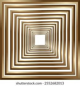 composition of geometric planes in the form of squares of various sizes with shades of brown and gold as background inspiration for graphic designs or as ornaments for artistic use