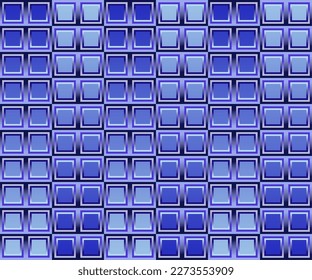 composition of geometric planes with shades of blue as background