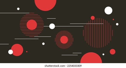 Composition with geometric shapes. Abstract background for design. Stylish graphics