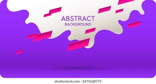 Composition with geometric shapes. Abstract background for design. A template for advertising in a modern style. Stylish illustration for the poster.