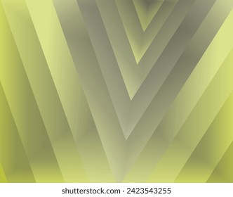 una composición de formas geométricas con tonos de color degradado de luz y verde oscuro como inspiración de fondo para el diseño visual