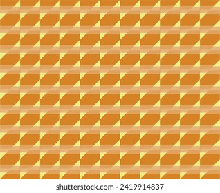 composition of geometric triangular fields with yellow and orange as inspiration in visual design