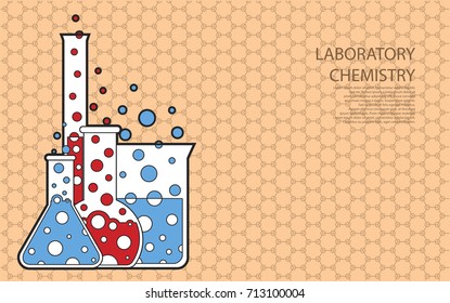 Composition of glass laboratory glassware