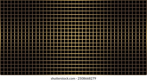 composition of horizontal and vertical lines with brown and gold colors and a black background as inspiration for visual communication design