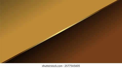 a composition of line, planes and geometric shapes with gradations of brown and gold  that gives an elegant and luxurious impression as inspiration for fine art designs