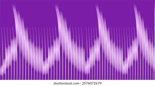 composition of lines, planes and abstract shapes with purple and violet as inspiration for background design or as a motif in used art