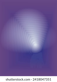 composición de líneas y planos con gradaciones violeta azul como elemento de diseño visual e inspiración para diseños visuales específicos