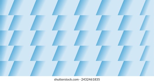 Composition of lines, planes and geometric shapes with blue gradations as a visual design background or also for artistic use