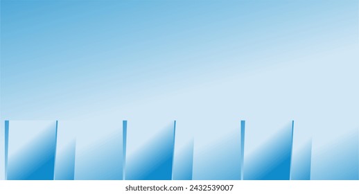 composition of lines, planes and geometric shapes with blue gradients as a visual design background and also as a visual in the art of use