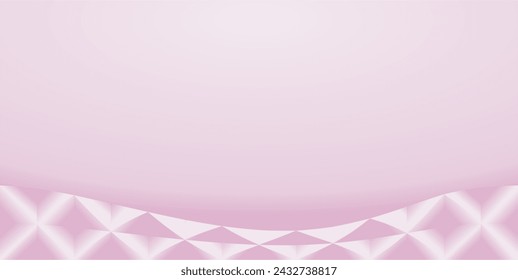 a composition of lines, planes and geometric shapes with light violet gradations as a visual design background and also as a visual in wearable art