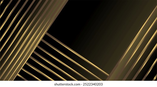 eine Komposition aus Linien, Ebenen und geometrischen Formen mit Abstufungen in Braun, Gold und Schwarz, die einen eleganten und luxuriösen Eindruck als Inspiration für Kunstdesigns verleiht