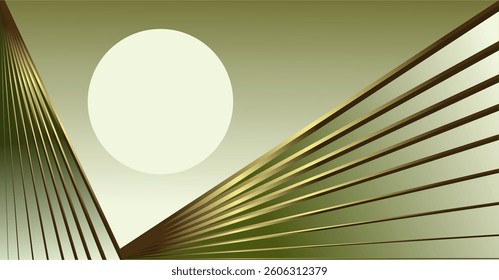 a composition of lines, planes and geometric shapes with gradations of brown, gold and black that gives an elegant and luxurious impression as inspiration for fine art designs
