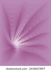 composition of lines, planes and gradient violet colors as a visual design element and as inspiration for specific visual designs