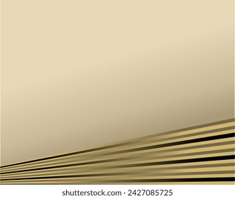 composición de líneas, planos y formas en forma de geometría con gradientes de colores dorados y marrones como inspiración de fondo para el diseño visual