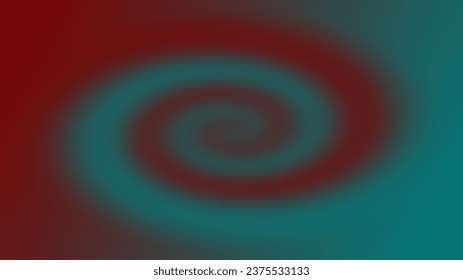 Composition of maroon and teal colors. Distorted central twirl gives a sense of movement and energy. Perfect for backgrounds, wallpapers and photoshoot backdrops.