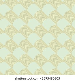 Composition of moving geometric shapes.Rendering seamless loop animation.