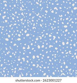 composition notebook Seamless Vector Pattern white abstract formless spots on pastel blue