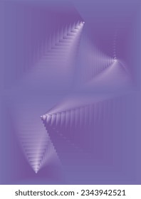 composition of planes and geometric shapes with shades of purple for visual communication design needs