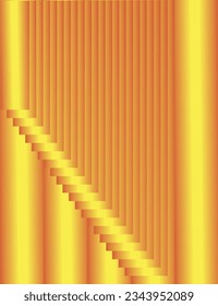 composition of planes and geometric shapes with shades of yellow and red for visual communication design needs