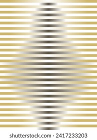 composition of rectangular geometric fields with gold-brown gradient colors as inspiration for visual design